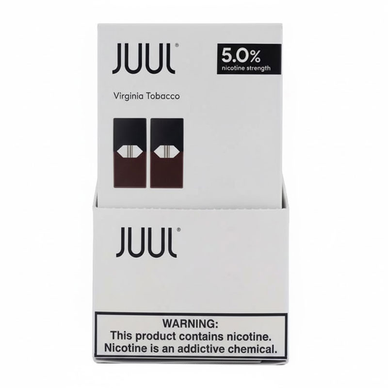 JUUL VIRGINIA TOBACCO 5% 2PK 8CT