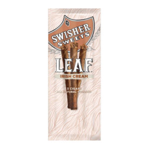 SWISHERS SWEETS 3PK NATURAL LEAF CIGARILLOS IRISH CREAM - BOX OF 10 POUCHES