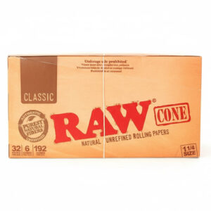 RAW CONE 1 1/4 6PK/32CT