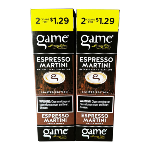 GAME 2PK $1.29 ESPRESSO MARTINI – DUAL BOX OF 30 POUCHES – Eagle ...