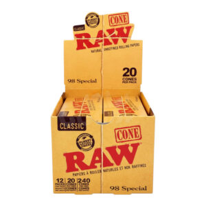 RAW - CONE CLASSIC 12PK 98 SPECIAL 20-CT