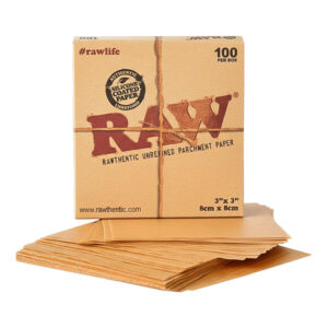 RAW 3X3 100 PER BOX