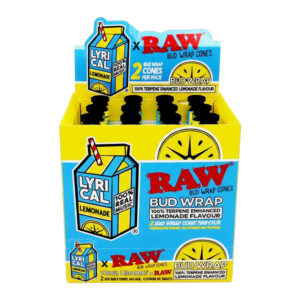 RAW LYRI CAL LEMONADE 2 CONES PER PK X12