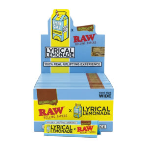 RAW LYRICAL LEMONADE KING SIZE WIDE ROLLING PAPERS
