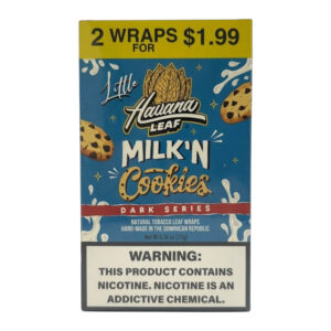 HAVANA LEAF 2PK MILK'N COOKIES 2 FOR $1.99 - BOX OF 20