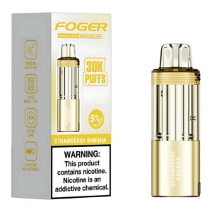 FOGER SWITCH PRO PODS 30K STRAWBERRY BANANA 5% - BOX OF 5