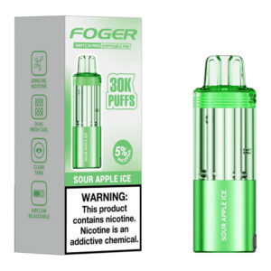 FOGER SWITCH PRO PODS 30K SOUR APPLE ICE 5% - BOX OF 5