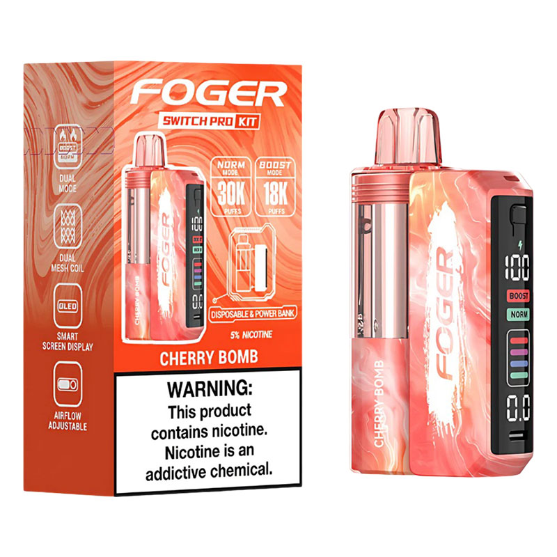 FOGER SWITCH PRO KIT 30K CHERRY BOMB 5% - BOX OF 5