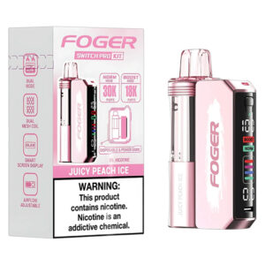 FOGER SWITCH PRO KIT 30K JUICY PEACH ICE 5% - BOX OF 5
