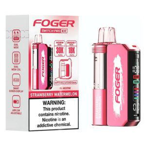 FOGER SWITCH PRO KIT 30K STRAWBERRY WATERMELON 5% - BOX OF 5