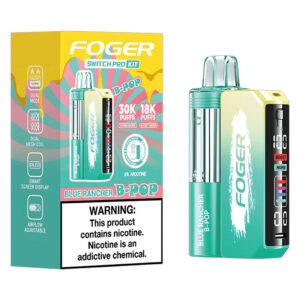 FOGER SWITCH PRO KIT 30K BLUE RANCHER B-POP 5% - BOX OF 5
