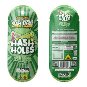 WAZABI EXOTICS HASH HOLES THC-P 2X2 GRAMS PREROLLS - BOX OF 10