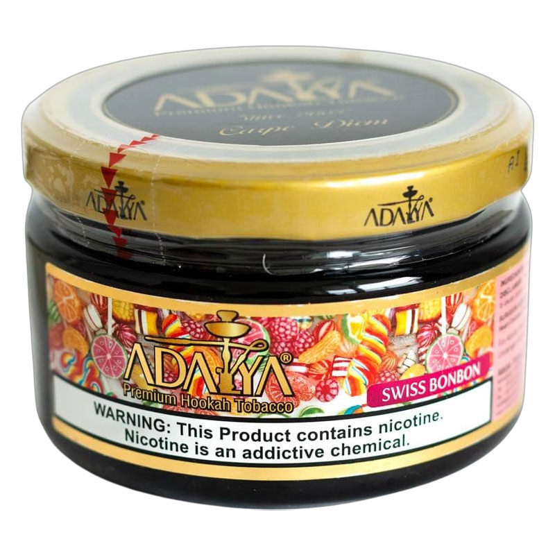 ADALIYA HOOKAH TOBACCO SWISS BONBON- 250 GRAMS JAR