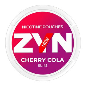 SW ZYN NICOTINE POUCHES CHERRY COLA - 9MG SLIM SLEEVE OF 5