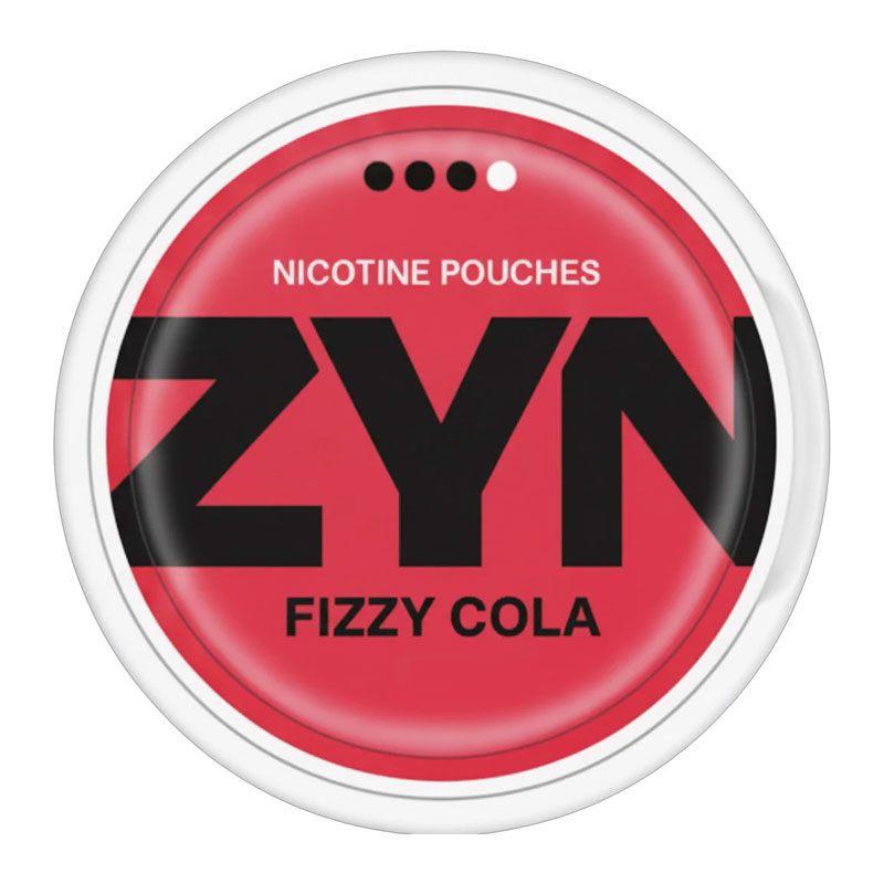 SW ZYN NICOTINE POUCHES FIZZY COLA - 9MG SLEEVE OF 5