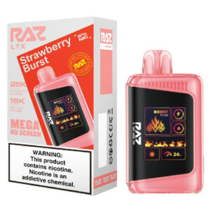 RAZ LTX 25K STRAWBERRY BURST 5% - BOX OF 5