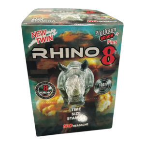 NEW TWIN RHINO 8 DOUBLE - BOX OF 24