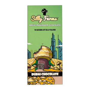 SILLY FARMS MAGIC MUSHROOM CHOCOLATE DUBAI CHOCOLATE  - BOX OF 10