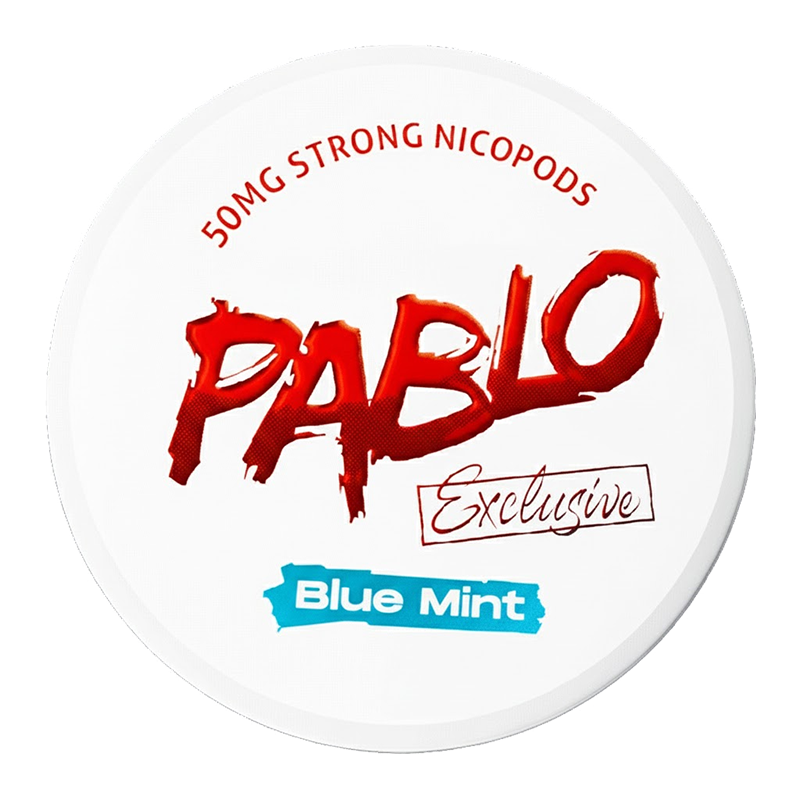 PABLO BLUE MINT -50 MG SLEEVE OF 10