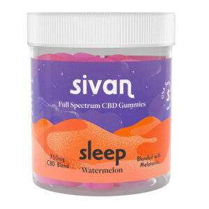 SIVAN CBD SLEEP GUMMIES 30CT JAR - WATERMELON