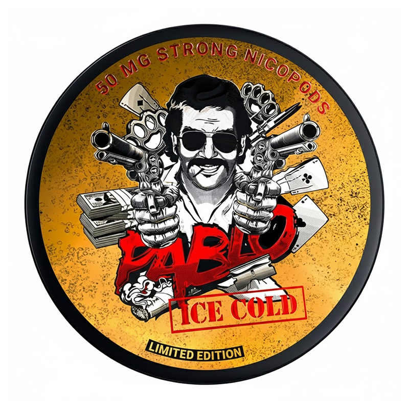 PABLO ICE COLD 50MG SLEEVE OF 10
