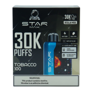 STARMAX TOBACCO 100 30KPF 5%- BOX OF 5