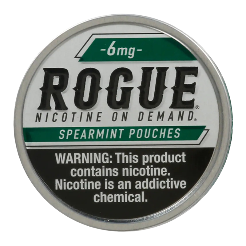 ROGUE_SPEARMINT POUCHES 6MG