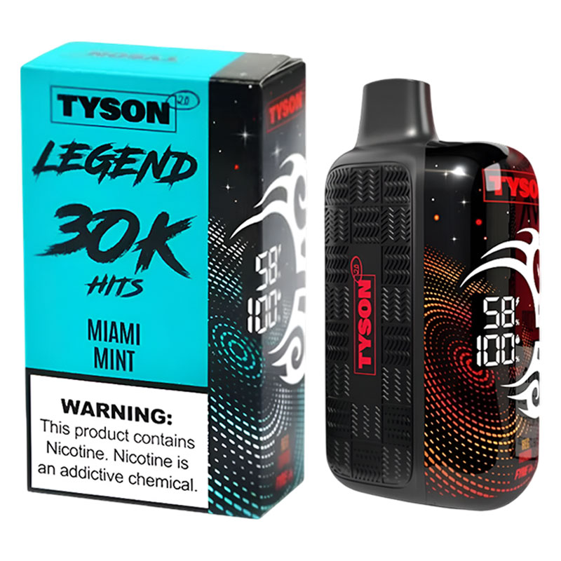 TYSON LEGEND 30K MIAMI MINT 5% - BOX OF 5