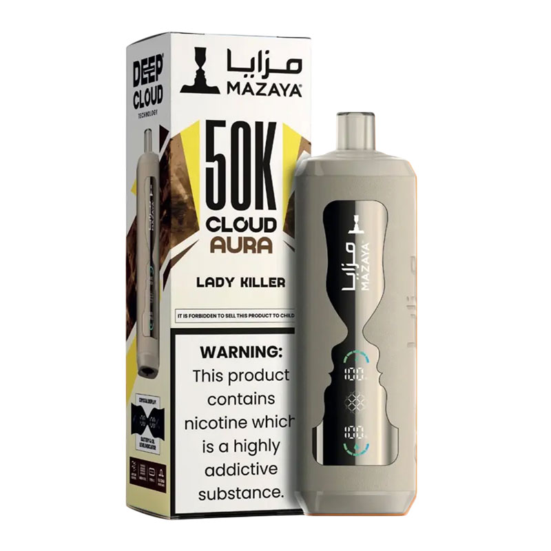 MAZAYA 50K CLOUD AURA BOX OF 5 - LADY KILLER