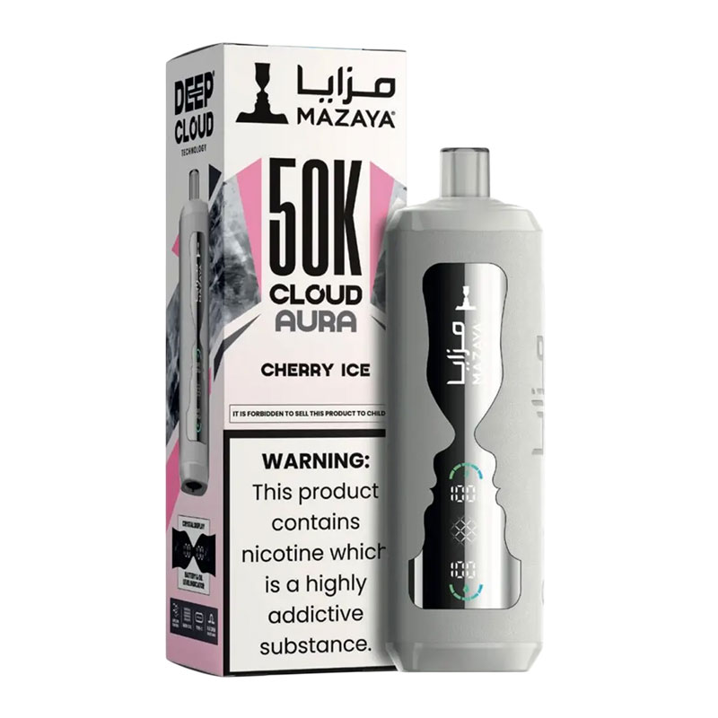 MAZAYA 50K CLOUD AURA BOX OF 5 - CHERRY ICE
