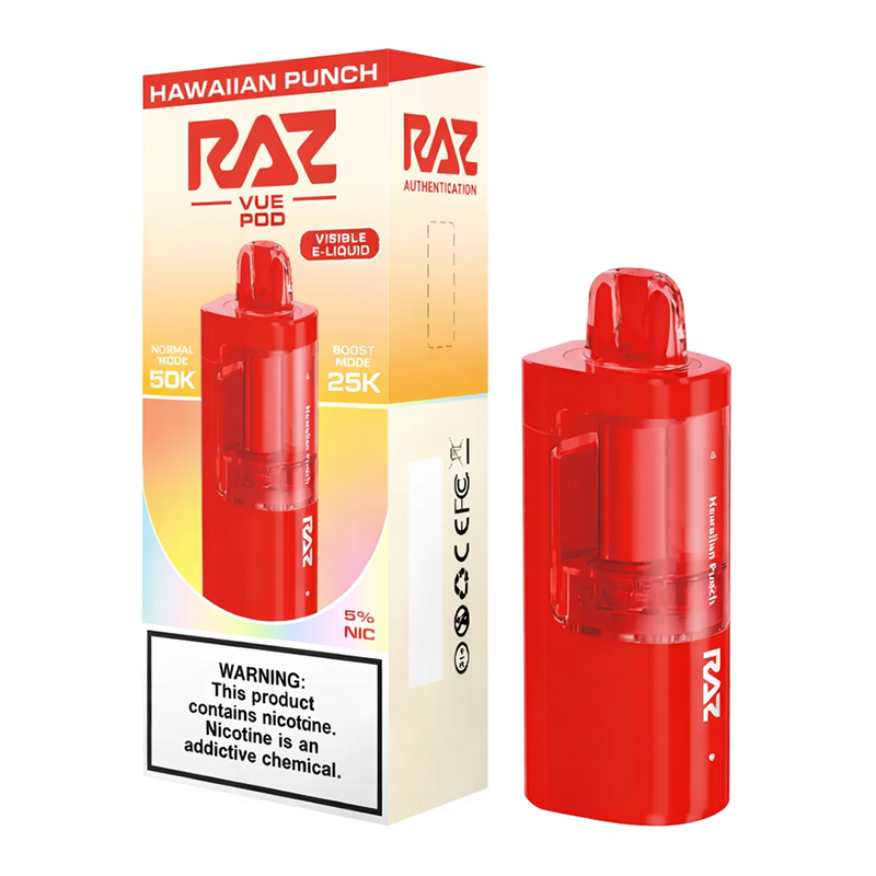 RAZ VUE POD 50K BOX OF 5 - HAWAIIAN PUNCH