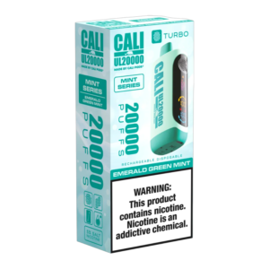 CALI UL20K BOX OF 6 - EMERALD GREEN MINT