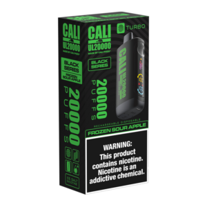 CALI UL20K BOX OF 6 - FROZEN SOUR APPLE (BLACK SERIES)