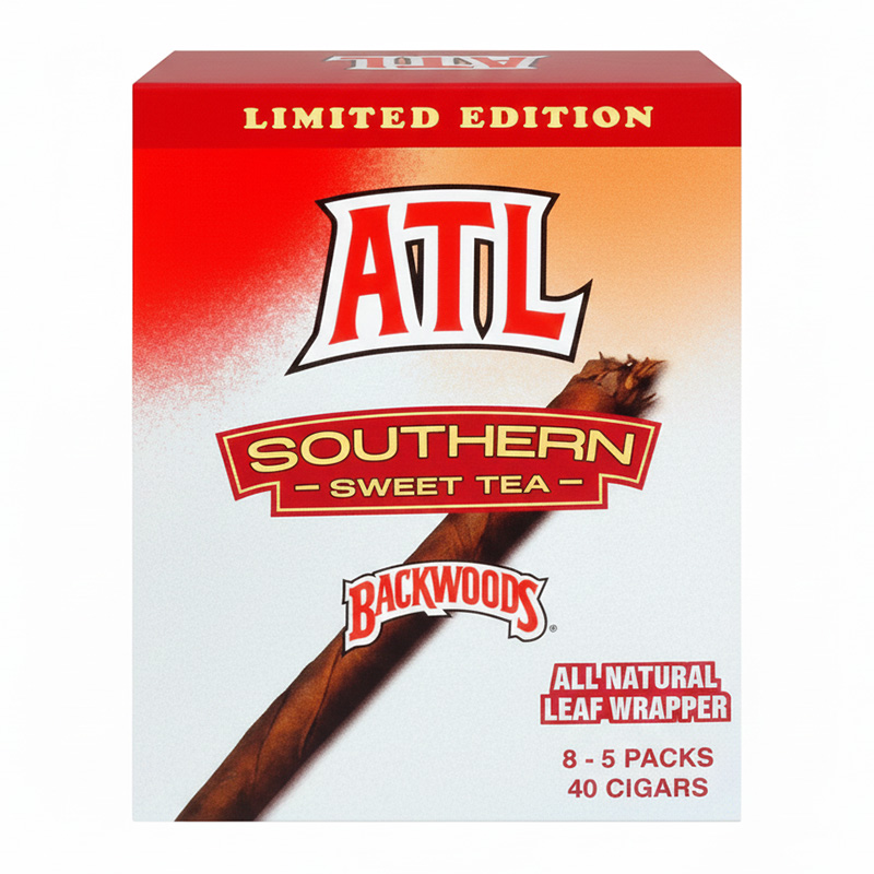 BACKWOODS 5PK CIGAR ATLANTA SOUTHERN SWEET TEA - BOX OF 8