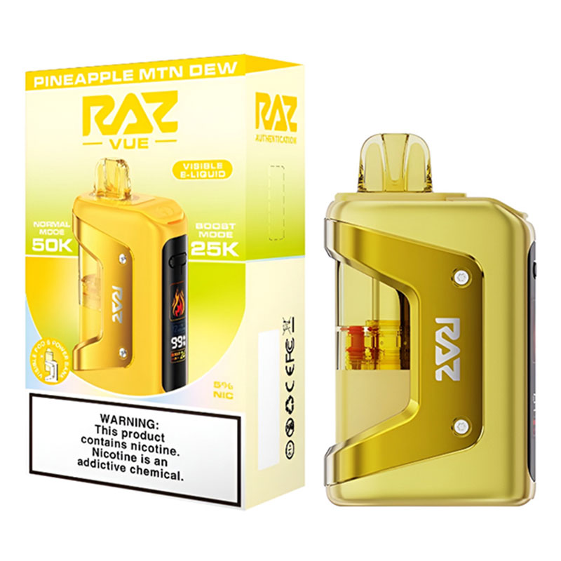 RAZ VUE KIT 50K BOX OF 5 - PINEAPPLE MTN DEW